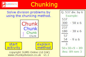  Chunking method